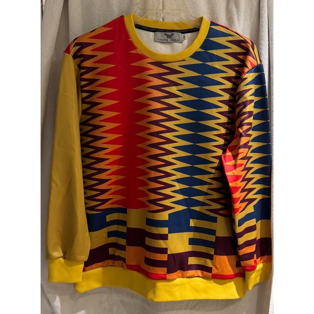 Wolf & Badger Co Ord Lux Tracksuit - Kente Ohema-Ohene African Inspired Sm. New - Picture 4 of 7